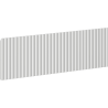 Mexen Rivel grooved front for cabinet body 60 x 20 cm, gray matte - 91A20-0600-235-1-62