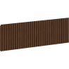 Mexen Rivel grooved front for bathroom cabinet body 70 x 20 cm, walnut - 91A20-0700-235-1-86