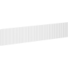 Mexen Rivel grooved front for bathroom cabinet body 90 x 20 cm, white matte - 91A20-0900-235-1-01