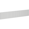 Mexen Rivel grooved front for cabinet body 80 x 20 cm, gray matte - 91A20-0800-235-1-62