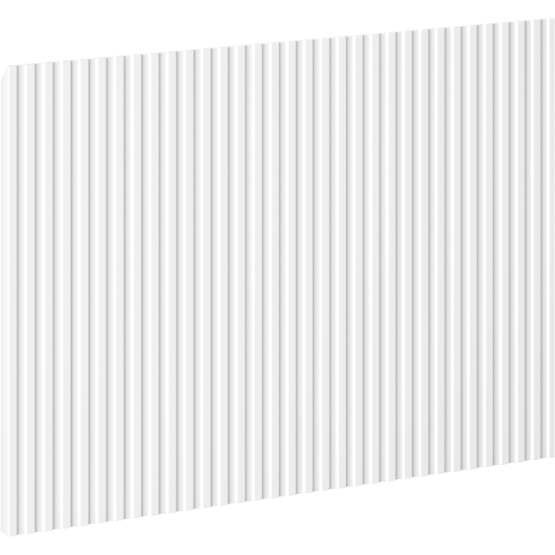 Mexen Rivel front grooved for bathroom cabinet body 40 x 43.5 cm, white matte - 91A20-0400-470-1-01