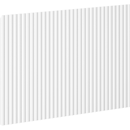 Mexen Rivel front grooved for bathroom cabinet body 40 x 43.5 cm, white matte - 91A20-0400-470-1-01