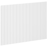 Mexen Rivel front grooved for bathroom cabinet body 40 x 43.5 cm, white matte - 91A20-0400-470-1-01