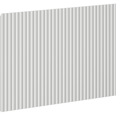 Mexen Rivel fluted front for bathroom cabinet frame 45 x 43.5 cm, matte grey - 91A20-0450-470-1-62