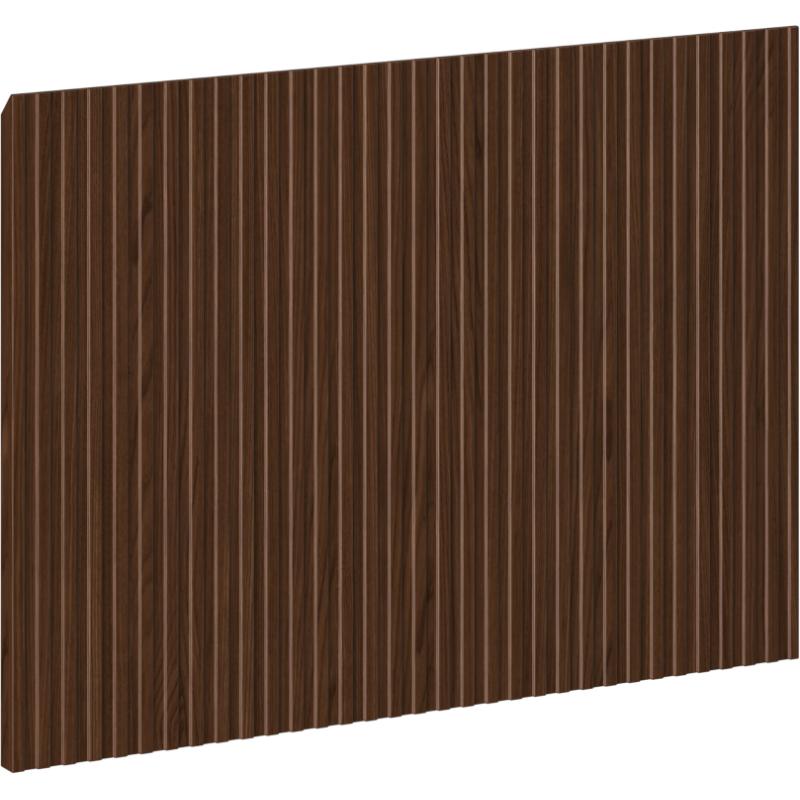 Mexen Rivel grooved front for bathroom cabinet frame 45 x 43.5 cm, walnut - 91A20-0450-470-1-86