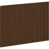 Mexen Rivel grooved front for bathroom cabinet body 45 x 43.5 cm, walnut - 91A20-0450-470-1-86
