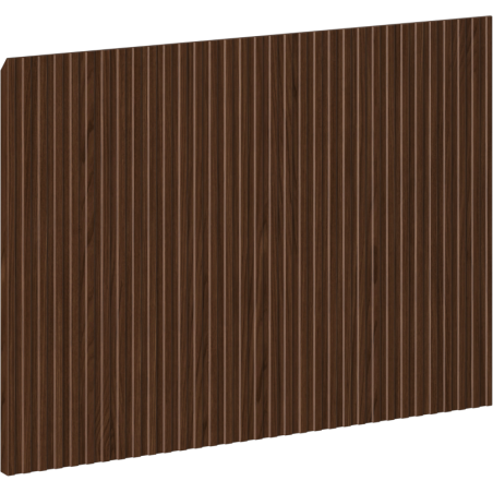 Mexen Rivel fluted front for bathroom cabinet body 60 x 43.5 cm, walnut - 91A20-0600-470-1-86