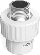 Mexen PPR Welded Reducer for PPR Pipes 20 x 1/2 M - W97323-2012M-00