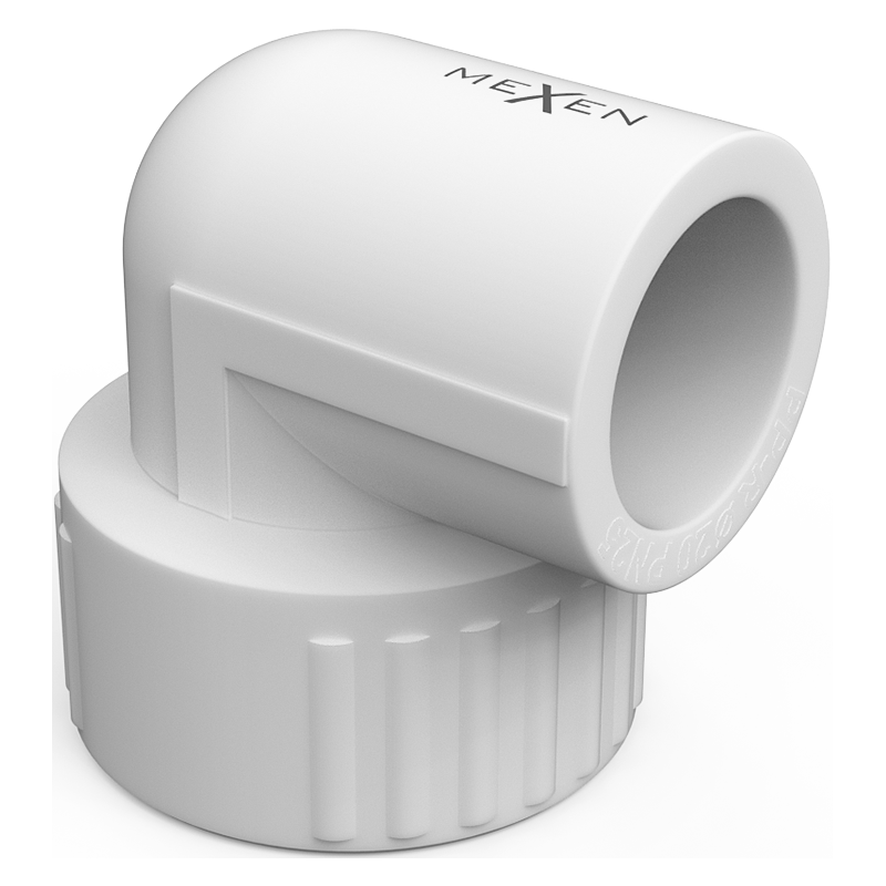 Mexen PPR elbow 90° welded to PPR pipes 20 x 3/4 FF - W97326-2034F-00