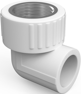 Mexen PPR welded elbow 90° for PPR pipes 32 x 1/2 FF - W97326-3212F-00