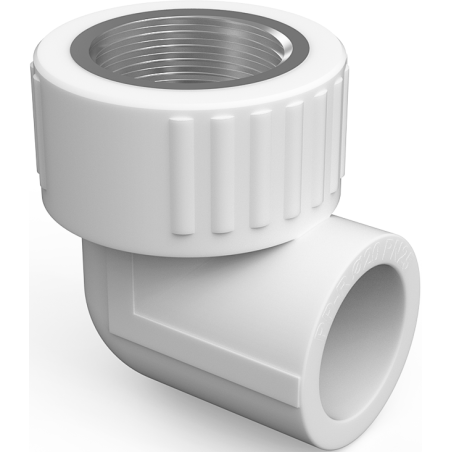 Mexen PPR 90° welded elbow for PPR pipes 40 x 5/4 FF - W97326-4054F-00