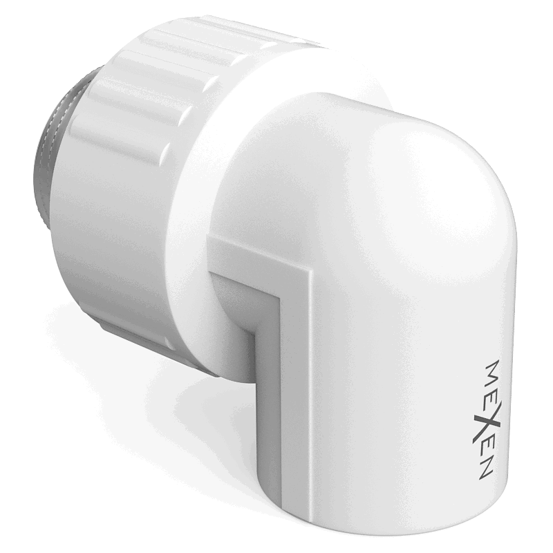 Mexen PPR 90° welded elbow for PPR pipes 20 x 1/2 M - W97327-2012M-00