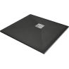 Mexen Stone+ square composite shower tray 90 x 90 cm, Anthracite - 44719090