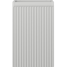 Mexen Rivel bathroom cabinet under-sink 30 cm, 1 door, grooved, matte gray - 91A21-03047-1-BF62