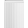 Mexen Rivel bathroom cabinet 35 cm, 1 door, grooved, matte white - 91A21-03547-1-BF01