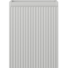 Mexen Rivel bathroom cabinet under sink 35 cm, 1 door, grooved, matte gray - 91A21-03547-1-BF62