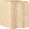 Mexen Rivel bathroom cabinet for washbasin 35 cm, 1 door, fluted, oak - 91A21-03547-1-BF81