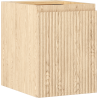 Mexen Rivel bathroom cabinet under sink 35 cm, 1 door, fluted, oak - 91A21-03547-1-BF81