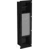 Mexen X-Wall-BP toilet roll holder with magazine, black - 1974