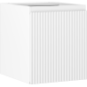 Mexen Rivel bathroom cabinet 40 cm, 1 door, fluted, matte white - 91A21-04047-1-BF01