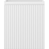 Mexen Rivel bathroom cabinet 40 cm, 1 door, fluted, matte white - 91A21-04047-1-BF01