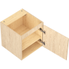 Mexen Rivel bathroom cabinet 45 cm, 1 door, grooved, oak - 91A21-04547-1-BF81