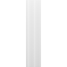 Mexen Rivel bathroom column 35 cm, 1 door, fluted, white matte - 91A21-03016-1-BF01