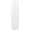 Mexen Rivel bathroom column 35 cm, 1 door, fluted, white matte - 91A21-03016-1-BF01