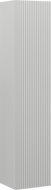 Mexen Rivel bathroom column 35 cm, 1 door, grooved, grey matte - 91A21-03016-1-BF62