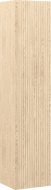 Mexen Rivel bathroom column 35 cm, 1 door, grooved, oak - 91A21-03016-1-BF81