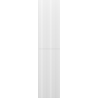 Mexen Rivel bathroom pillar 35 cm, 2 doors, grooved, white matte - 91A21-03016-2-BF01