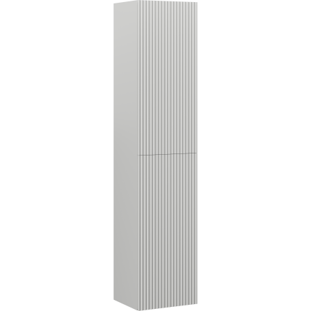 Mexen Rivel bathroom cabinet 35 cm, 2 doors, grooved, matte gray - 91A21-03016-2-BF62