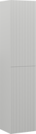 Mexen Rivel bathroom cabinet 35 cm, 2 doors, grooved, matte gray - 91A21-03016-2-BF62