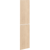 Mexen Rivel grooved fronts for bathroom cabinet body 35 x 80 cm (2 pcs), oak - 91A21-1600-300-2-81