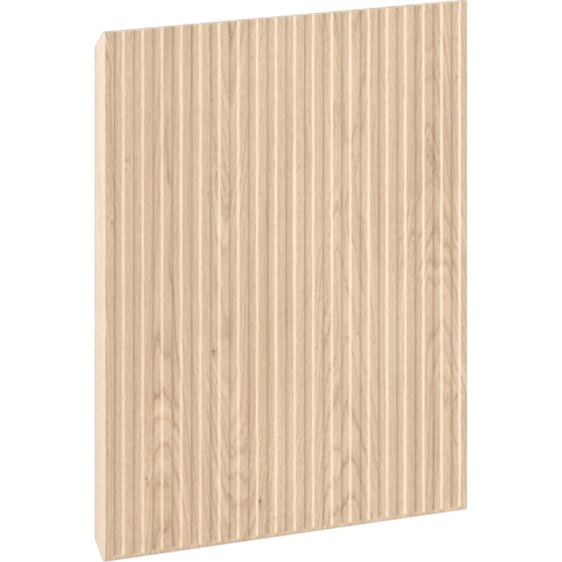 Mexen Rivel fluted front for bathroom cabinet body 45 x 43.5 cm, oak - 91A21-0450-470-1-81