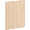 Mexen Rivel fluted front for bathroom cabinet body 45 x 43.5 cm, oak - 91A21-0450-470-1-81