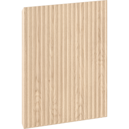 Mexen Rivel ribbed front for bathroom cabinet body 40 x 43.5 cm, oak - 91A21-0400-470-1-81