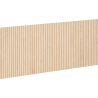 Mexen Rivel grooved front for bathroom cabinet 80 x 43.5 cm, oak - 91A20-0800-470-1-81