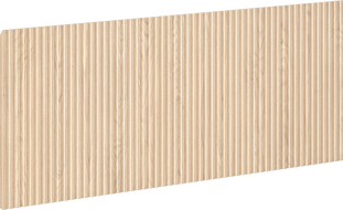 Mexen Rivel grooved front for bathroom cabinet body 80 x 43.5 cm, oak - 91A20-0800-470-1-81