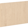 Mexen Rivel ribbed front for the bathroom cabinet body 70 x 43.5 cm, oak - 91A20-0700-470-1-81