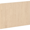 Mexen Rivel fluted front for bathroom cabinet body 40 x 43.5 cm, oak - 91A20-0400-470-1-81