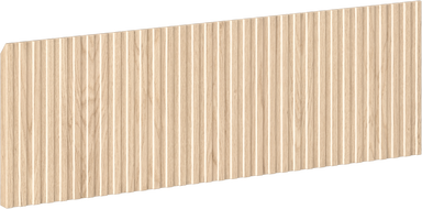Mexen Rivel grooved front for bathroom cabinet 60 x 20 cm, oak - 91A20-0600-235-1-81