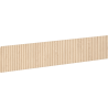 Mexen Rivel grooved front for bathroom cabinet body 80 x 20 cm, oak - 91A20-0800-235-1-81
