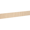 Mexen Rivel front ribbed for bathroom cabinet body 160 x 20 cm, oak - 91A20-1600-235-1-81