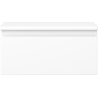 Mexen Orio bathroom cabinet under sink 50 cm with countertop, 1 drawer, matte white - 91A10-05023-1-BFC01