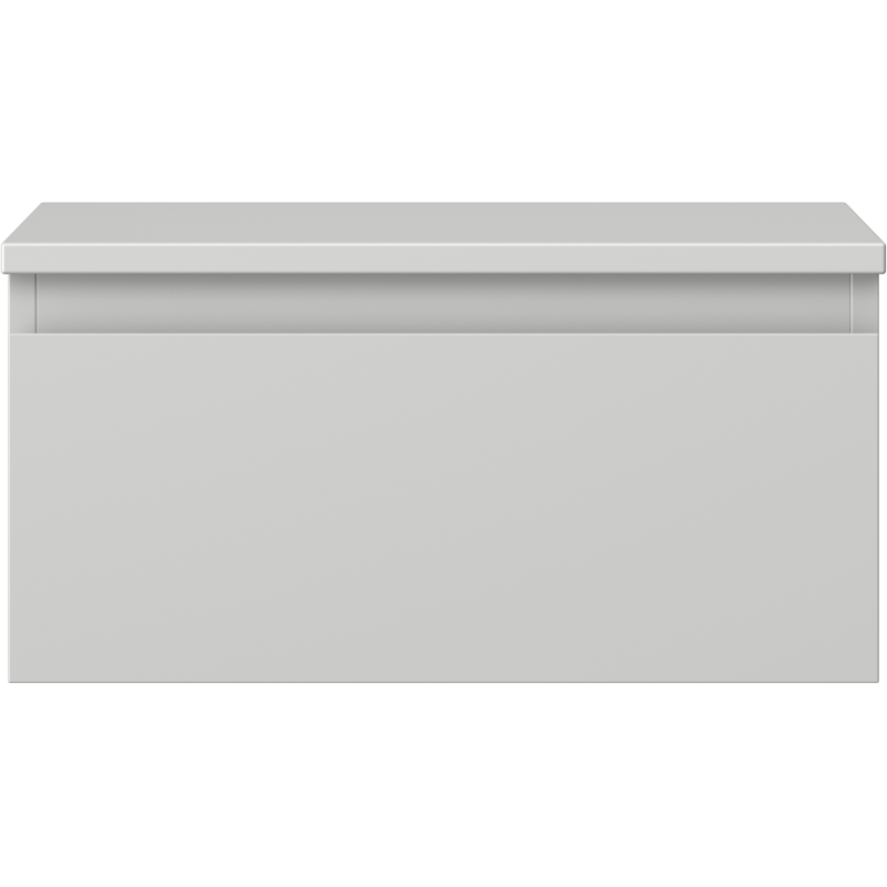 Mexen Orio 50 cm Bathroom Cabinet with Countertop, 1 Drawer, Grey Matte - 91A10-05023-1-BFC62