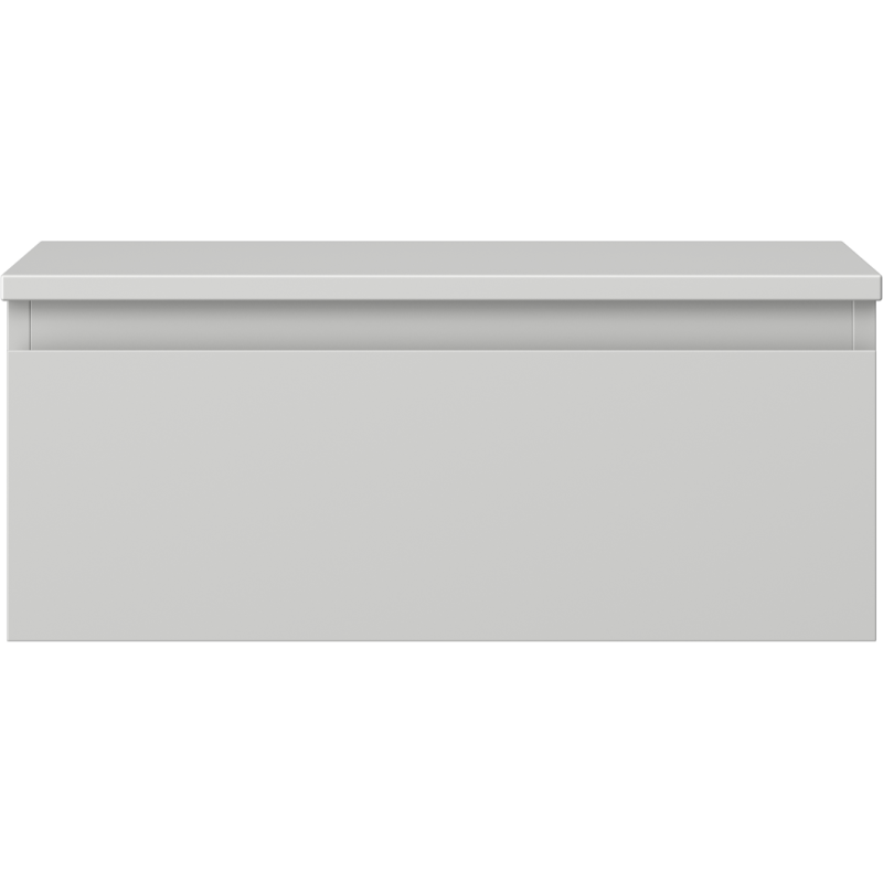 Mexen Orio 60 cm Vanity Unit with Countertop, 1 Drawer, Matte Grey - 91A10-06023-1-BFC62