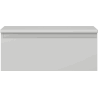 Mexen Orio 60 cm Vanity Unit with Countertop, 1 Drawer, Matte Grey - 91A10-06023-1-BFC62