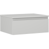 Mexen Orio bathroom cabinet 60 cm with countertop, 1 drawer, gray matte - 91A10-06023-1-BFC62