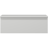 Mexen Orio bathroom cabinet under sink 70 cm with countertop, 1 drawer, gray matt - 91A10-07023-1-BFC62